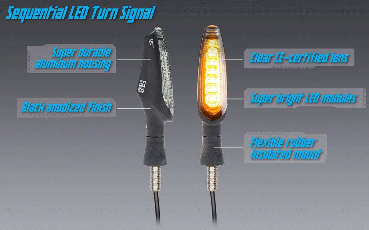 Yoshimura Sequential LED Turn Signals (Pair)– Motostarz
