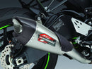 Yoshimura Street AT2 Stainless 3/4 Slip-On Exhaust '19-'20 Kawasaki ZX-6R