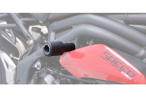 Evotech Performance Upper Frame Slider Kit 2011-2015 Triumph Speed Triple / R