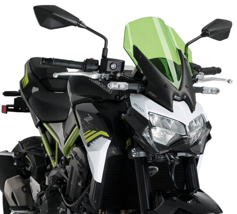 Puig Naked New Generation Windscreen Kawasaki Z900 2020-2023 3840H