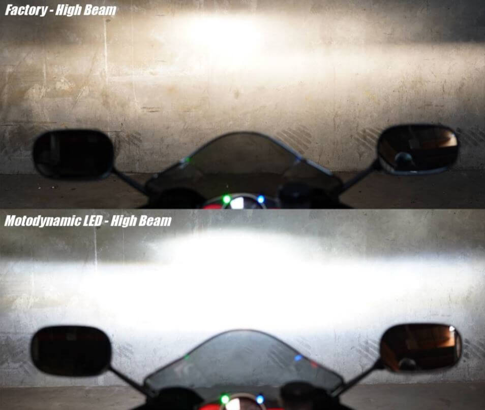 Motodynamic Full LED Projection Head Light Assembly with DRL '08-'16 Yamaha R6