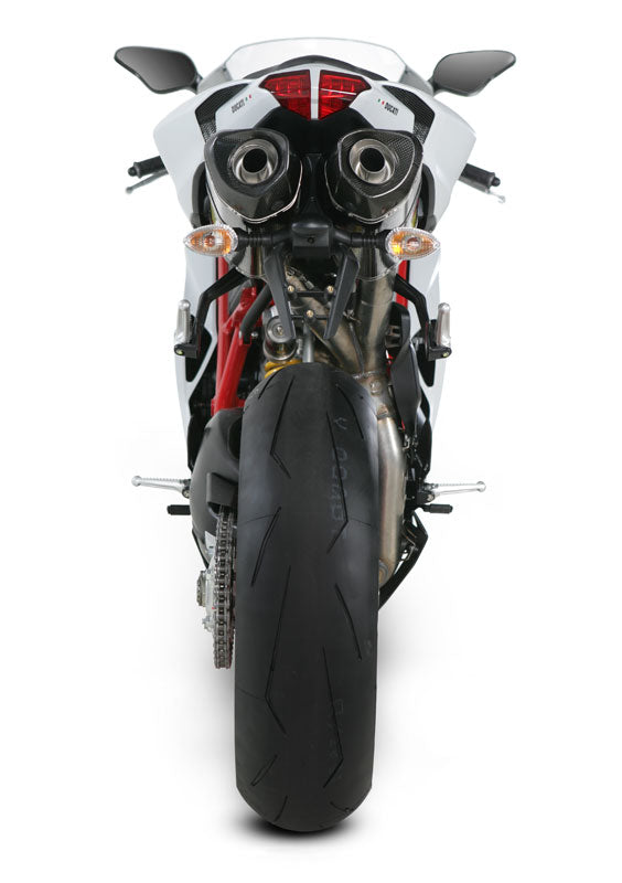 Akrapovic Slip-On Line (Carbon) Open Exhaust System For Ducati 848 