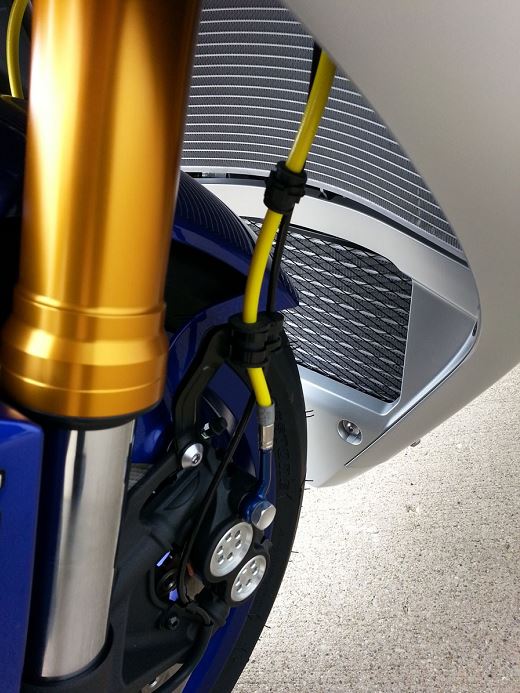 Spiegler Premium Braided Front & Rear Brake Lines Kit '15-'20 Yamaha R1/M | NON ABS