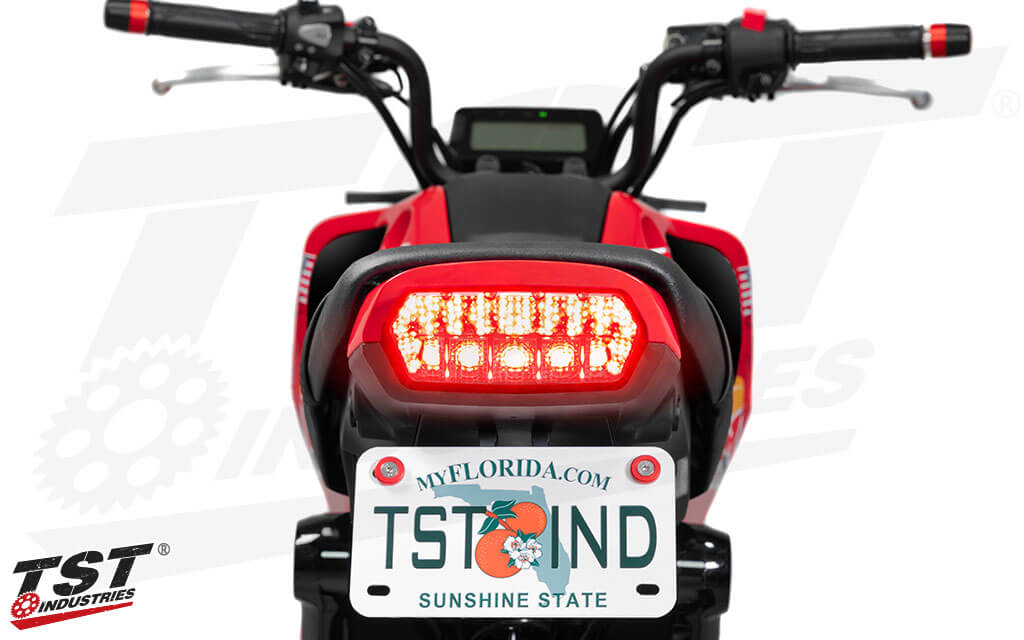 TST Industries Programmable Sequential Tail Light for '22 Honda Grom