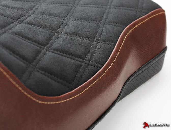 LuiMoto DIAMOND II Seat Cover '17-'21 SCRAMBLER CAFE RACER| Rider
