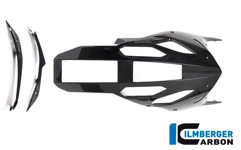 ILMBERGER Carbon Fiber Belly Pan Long Version for Street Exhaust '19-'20 BMW S1000RR 