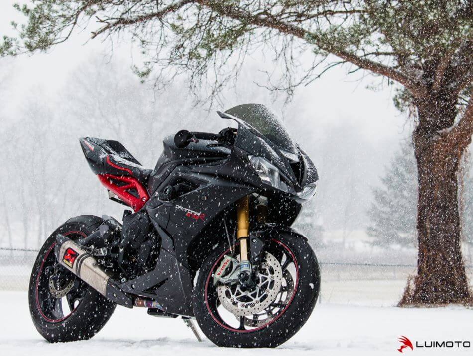 LuiMoto Diamond Seat Cover '20 TRIUMPH DAYTONA MOTO2 765 | Rider