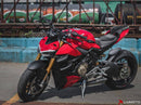 LuiMoto Ducati STREETFIGHTER V4 Seat Cover '20-'21 Diamond Grezzo| Rider