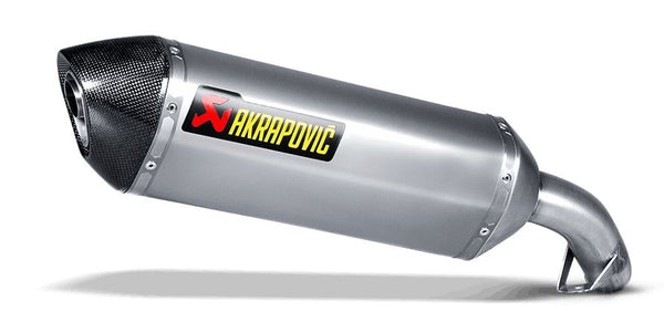 Akrapovic Slip-On Line (Titanium) Exhaust System '14-'15 Honda VFR 800F, 2015 VFR 800X Crossrunner [S-H8SO3-HRT]