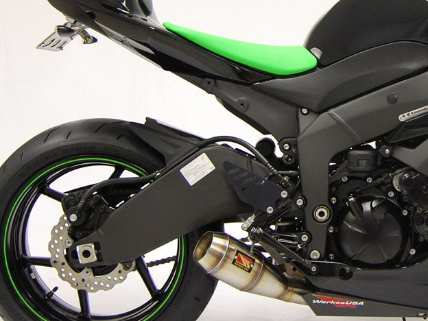 Competition Werkes GP Stainless Steel Slip-on Exhaust 2009-2012 Kawasaki ZX6R