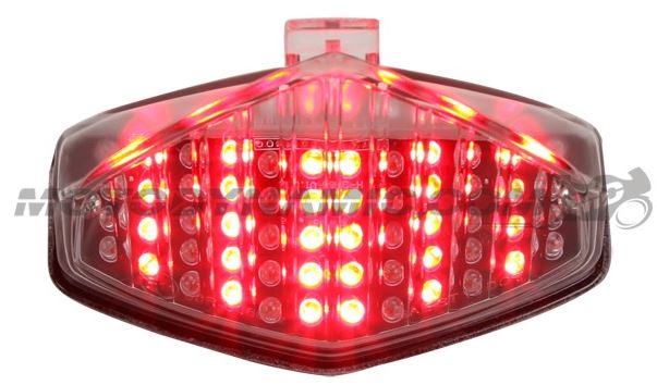 Motodynamic Sequentail LED Tail Light for 2011-2015 Honda CB1000R - Clear