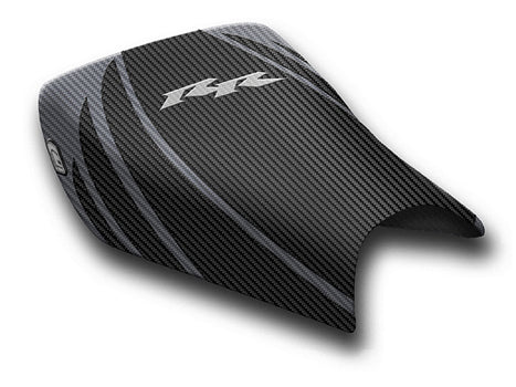 LuiMoto Tribal Flight CF Seat Covers 2004-2007 Honda CBR1000RR - CF Black/Gunmetal