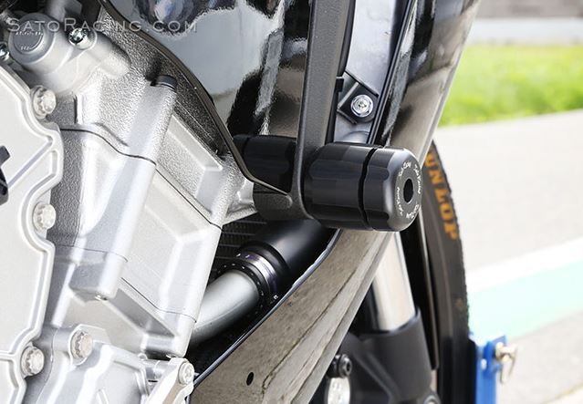 Sato Racing Frame Sliders for 2015 Yamaha R1/R1M