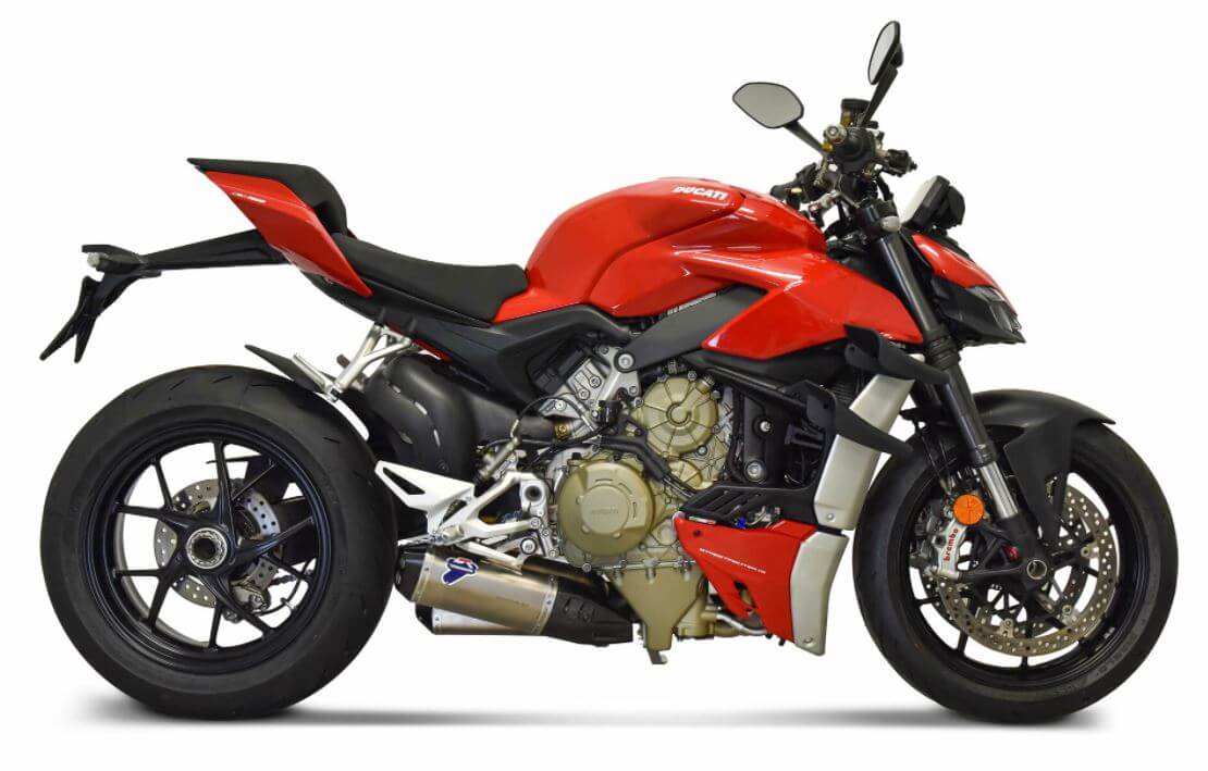 Termignoni Dual Slip-On Exhaust Kit '20-'21 Ducati Streetfighter V4/S