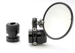 RhinoMoto Barends Mirror Mounts 2017+ Kawasaki Z650/Ninja 650