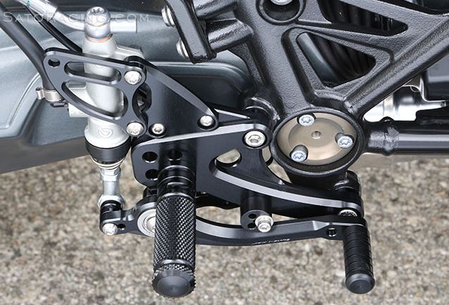 Sato Racing Adjustable Rearsets for 2014-2015 BMW R Nine T
