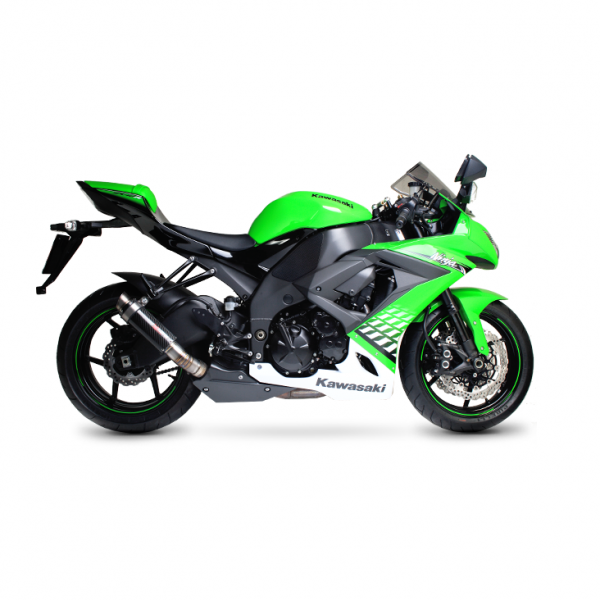 Scorpion RP 1 GP SlipOn Exhaust System 2008 2010 Kawasaki Ninja ZX 10R Motostarz USA