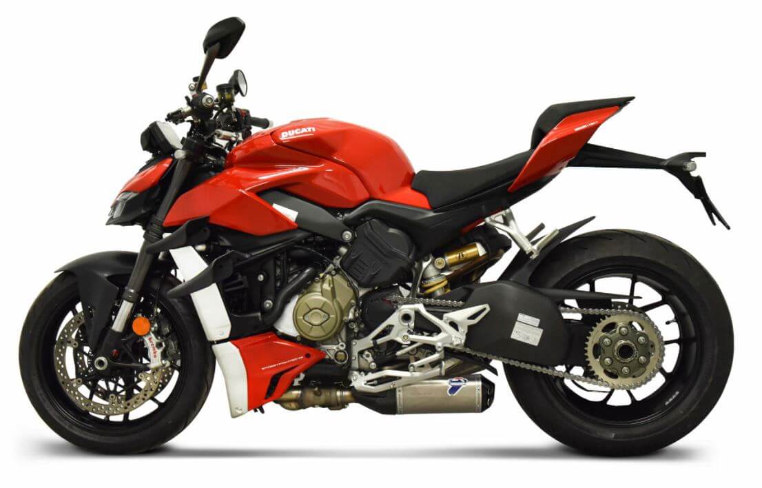 Termignoni Dual Slip-On Exhaust Kit '20-'21 Ducati Streetfighter V4/S