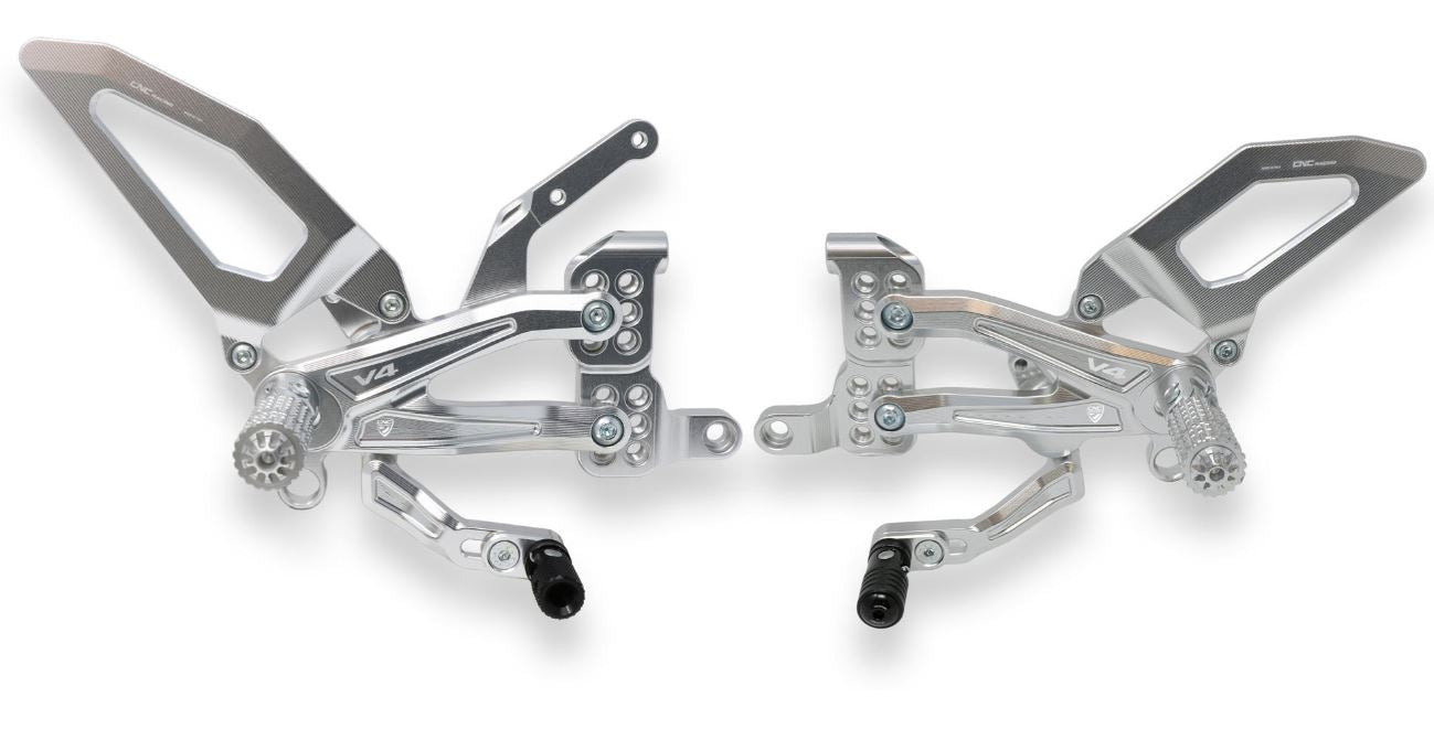 CNC Racing Adjustable Rearsets for Ducati Streetfighter V4/S