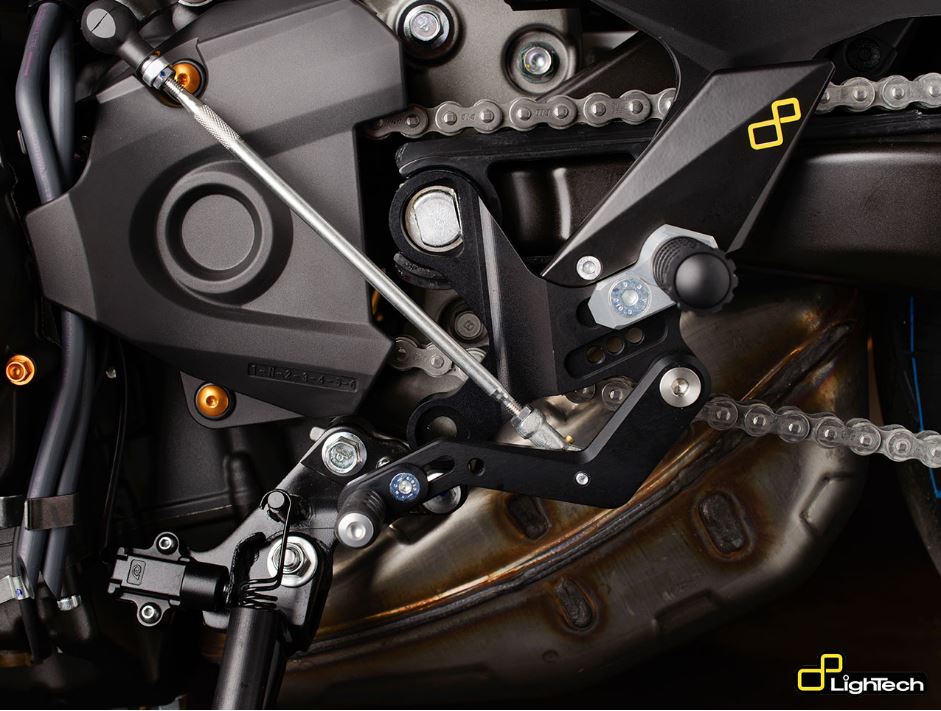 Lightech Track-System Rearsets '13-'18 Yamaha FZ-09 / MT-09, '17-'18 XSR900