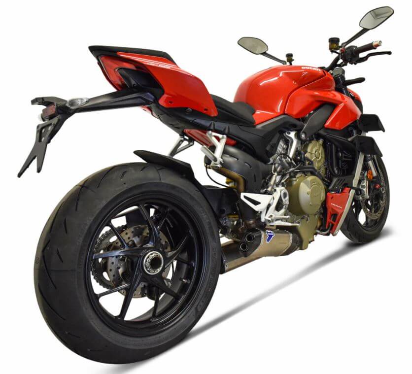 Termignoni Dual Slip-On Exhaust Kit '20-'21 Ducati Streetfighter V4/S