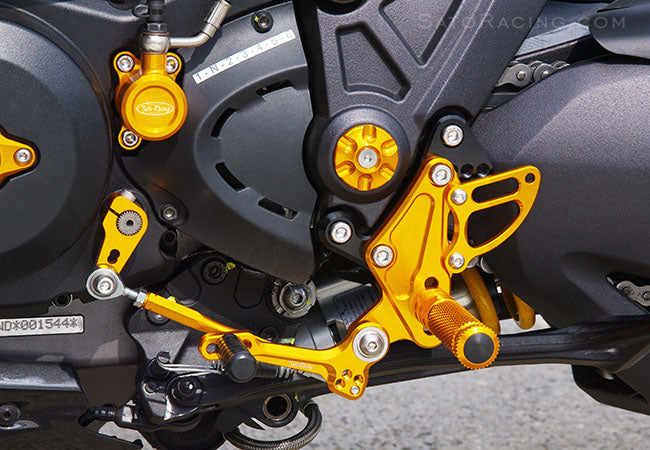 Sato Racing Adjustable Rearsets Ducati Diavel