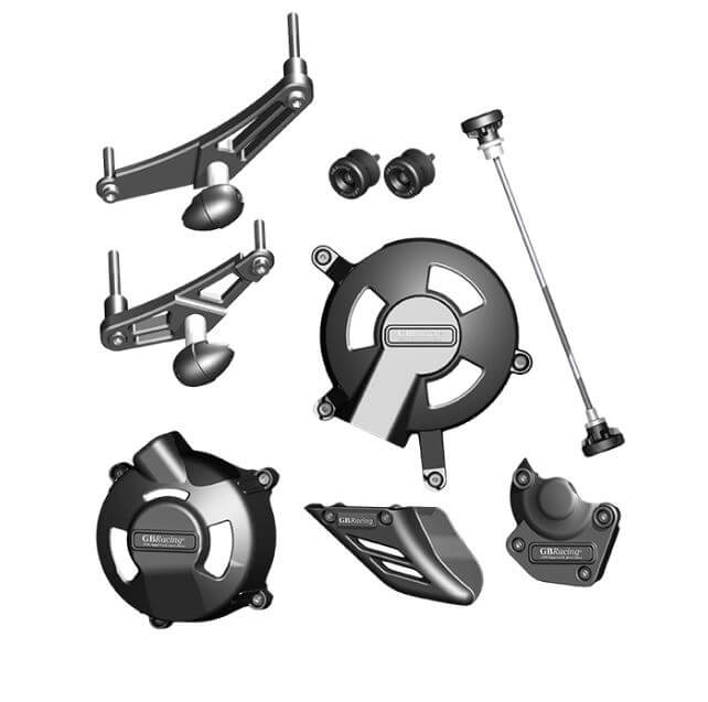 GB Racing STOCK Protection Bundle 06-10 Triumph Daytona 675, 07-10 Street Triple R