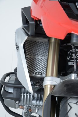 R&G Racing Stainless Steel Radiator Guards '13-'18 BMW R1200GS/ADV, '18- R1250GS/ADV, '19- R1250RT
