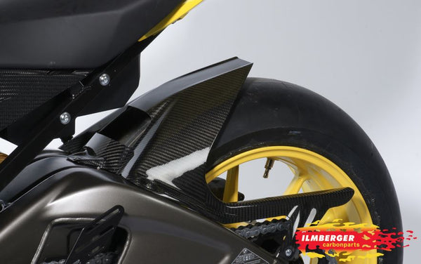 ILMBERGER Rear Hugger w/Chain Guard w.ABS for '10-'17 BMW S1000RR/HP4, '14-'17 S1000R