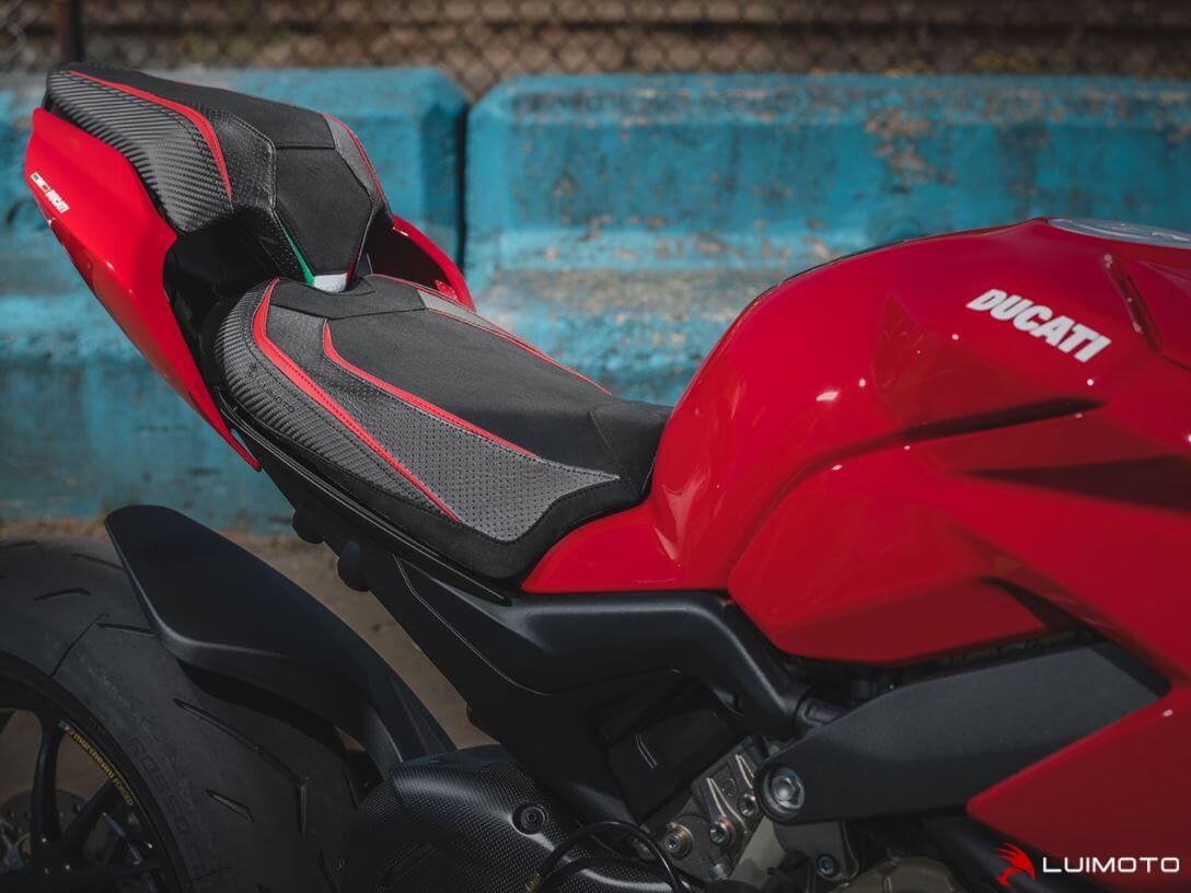 Shop LuiMoto Ducati STREETFIGHTER V4 Seat Cover '20-'21 Veloce | Rider