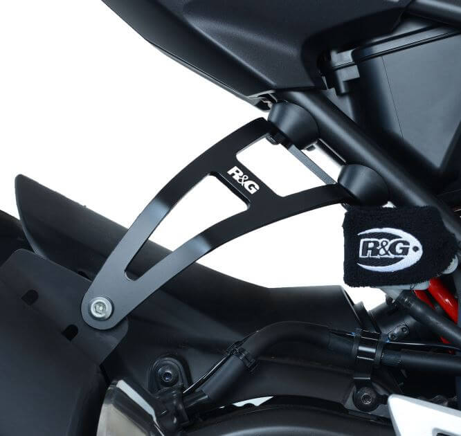 R&G Racing Exhaust Hanger & Footrest Blanking Plate Kit '18-'20 Honda CB300R