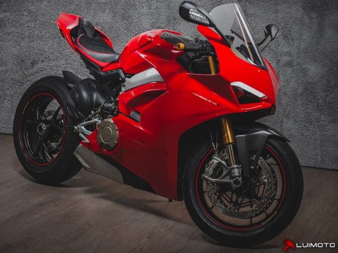 LuiMoto Ducati PANIGALE V4/V4R Seat Cover '18-'21 Diamond S | Rider