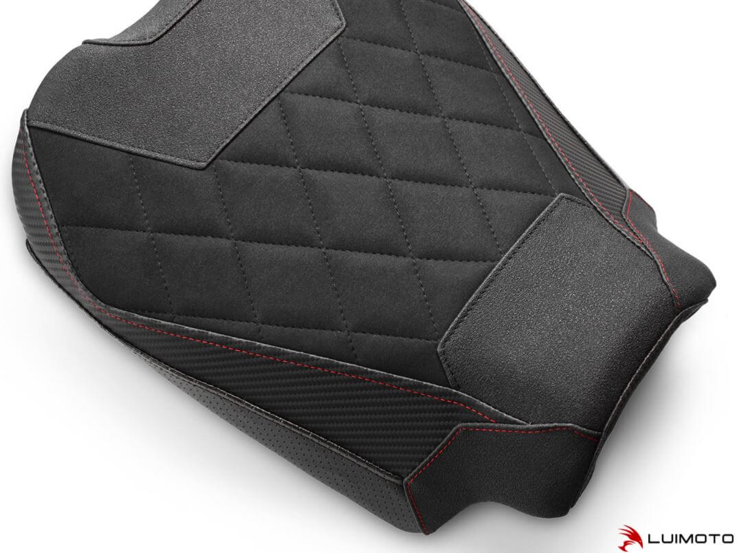LuiMoto Ducati STREETFIGHTER V4 Seat Cover '20-'21 Diamond Grezzo| Rider