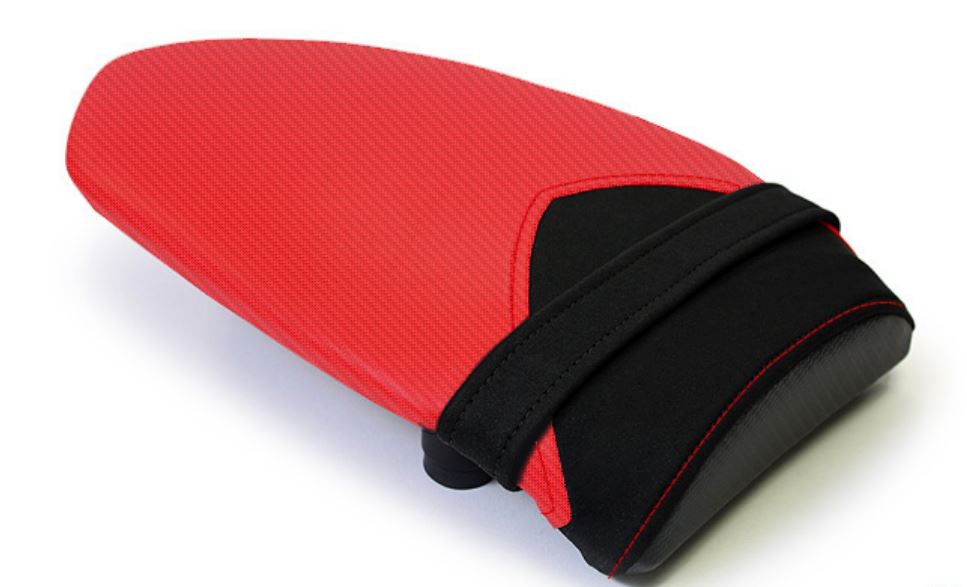 LuiMoto Team Italia Suede Leather Passenger Seat Cover '10-'20 MV Agusta F4