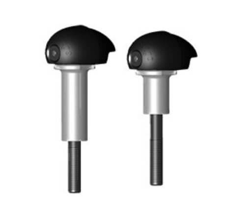 GB Racing Bullet Frame Sliders 09-25 Kawasaki ZX-6R