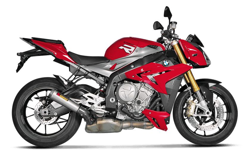 Akrapovic Slip-On Line (GP-Style Titanium) Exhaust System For '09-'14 BMW S1000RR, '14-'15 S1000R [S-B10SO3-HBT]