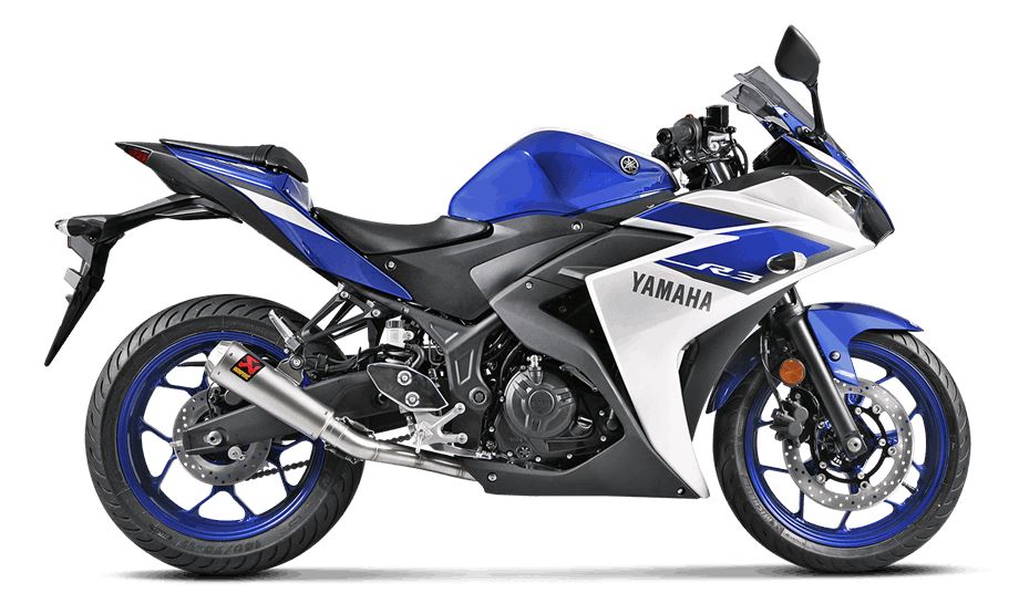 Akrapovic Racing Line (Stainless) Full Exhaust '15-'23 Yamaha YZF R3