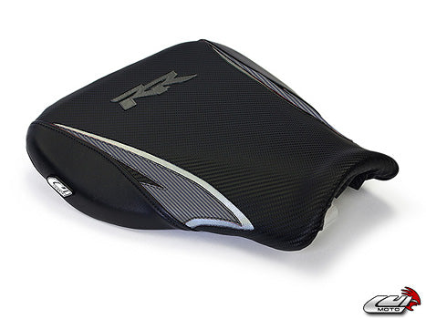 LuiMoto Tribal Blade Seat Cover 07-12 Honda CBR600RR - Cf Black/Cf Gunmetal - Motostarz USA