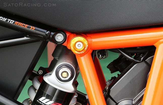 Sato Racing Frame Plug Kit (4-Piece) '14-'19 KTM 1290 Super Duke R