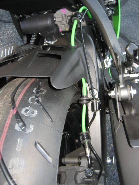 Spiegler Stainless Steel Rear Brake Lines Kit for 2013 Kawasaki ZX6R 636