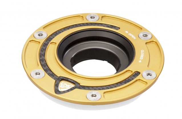 CNC Racing Fuel Tank Cap Flange Carbon