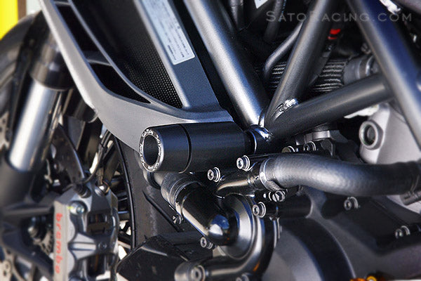 Sato Racing Frame Sliders for '11-'13 Ducati Diavel