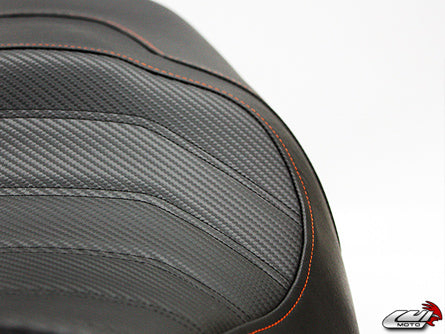 CF Black w/Orange Stitching