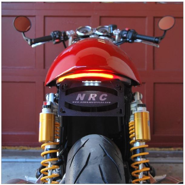 New Rage Cycles Fender Eliminator Kit for 2016-2017 Triumph Thruxton 1200/R | US License Plate