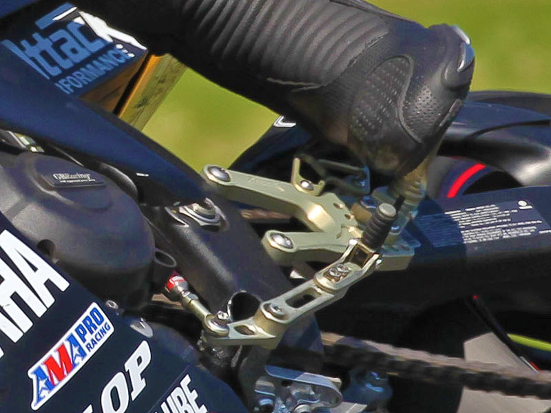 Attack Performance Adjustable Rearsets for 2006-2013 Kawasaki ZX10R - motostarz.com