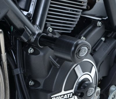 R&G Aero Crash Protectors for Ducati Scrambler Classic/Icon '15-'18 /  Urban Enduro '15-'17 / Scrambler Sixty2 '16-'18 / Desert Sled '17-'18 / Scrambler Street Classic '18-'20