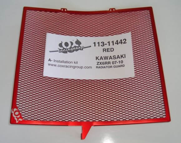 Cox Racing Radiator Guard for '07-'13 Kawasaki ZX-6R