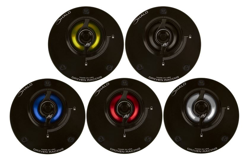 Driven Racing Halo Gas/Fuel Cap for Kawasaki