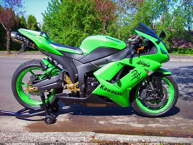 LuiMoto Team Kawasaki Seat Covers 2007-2008 Kawasaki ZX6R