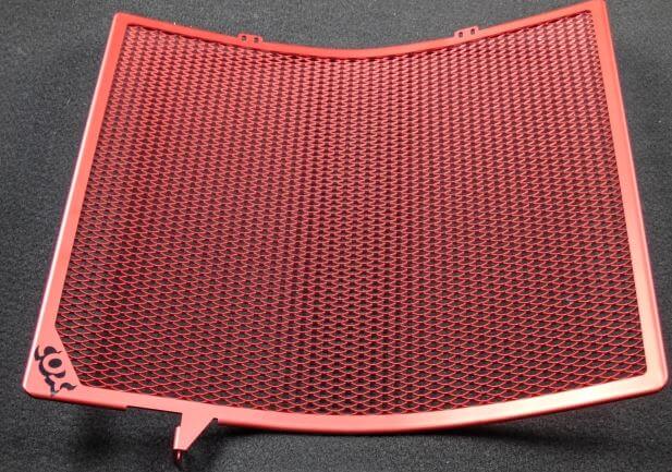 Cox Racing Titanium Radiator Guard for '06-'18 Triumph Daytona 675